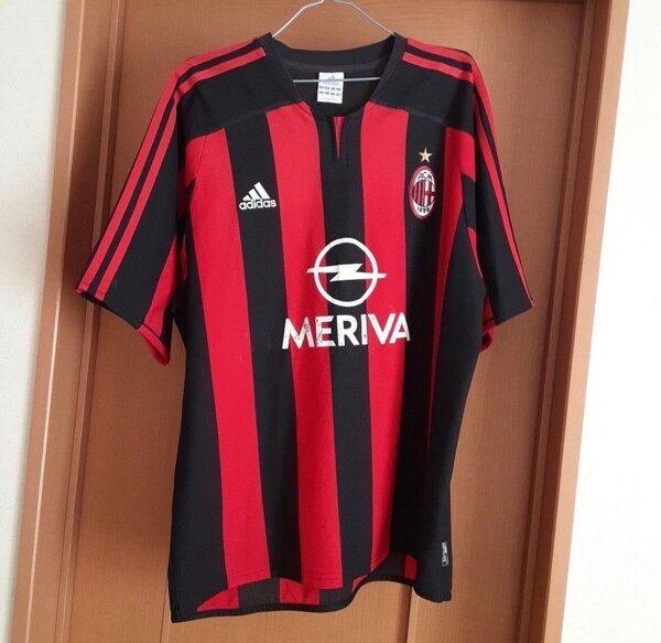 Maillot de foot AC Milan adidas rouge et noir