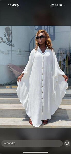 Robe Maxi Décontractée Élégante