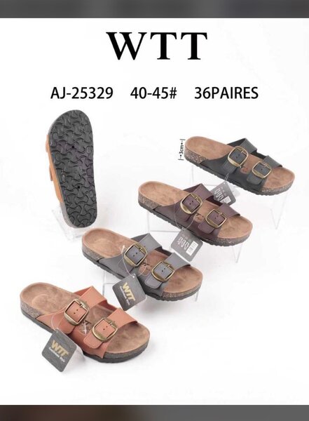 Sandales confort homme