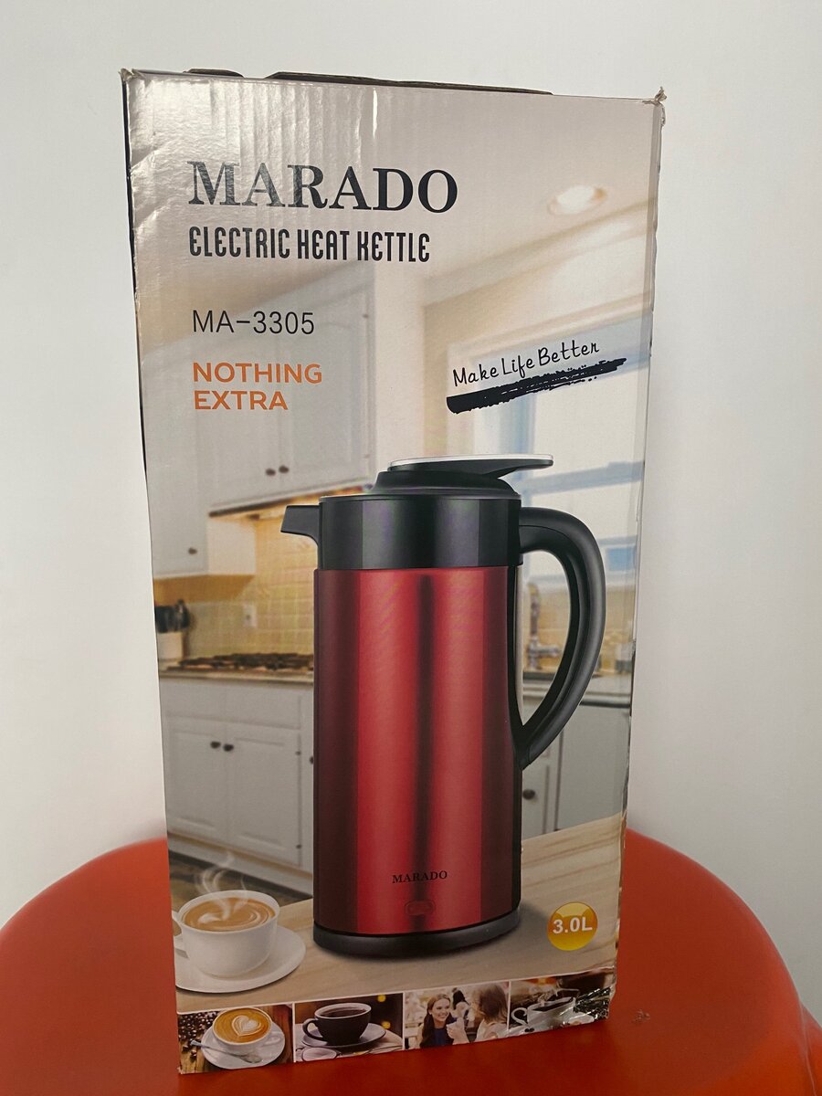 Electric Kettle With Vacuum Flask - 2.5L