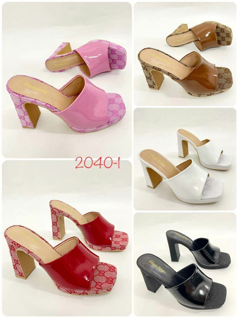 Mules à talons tendance