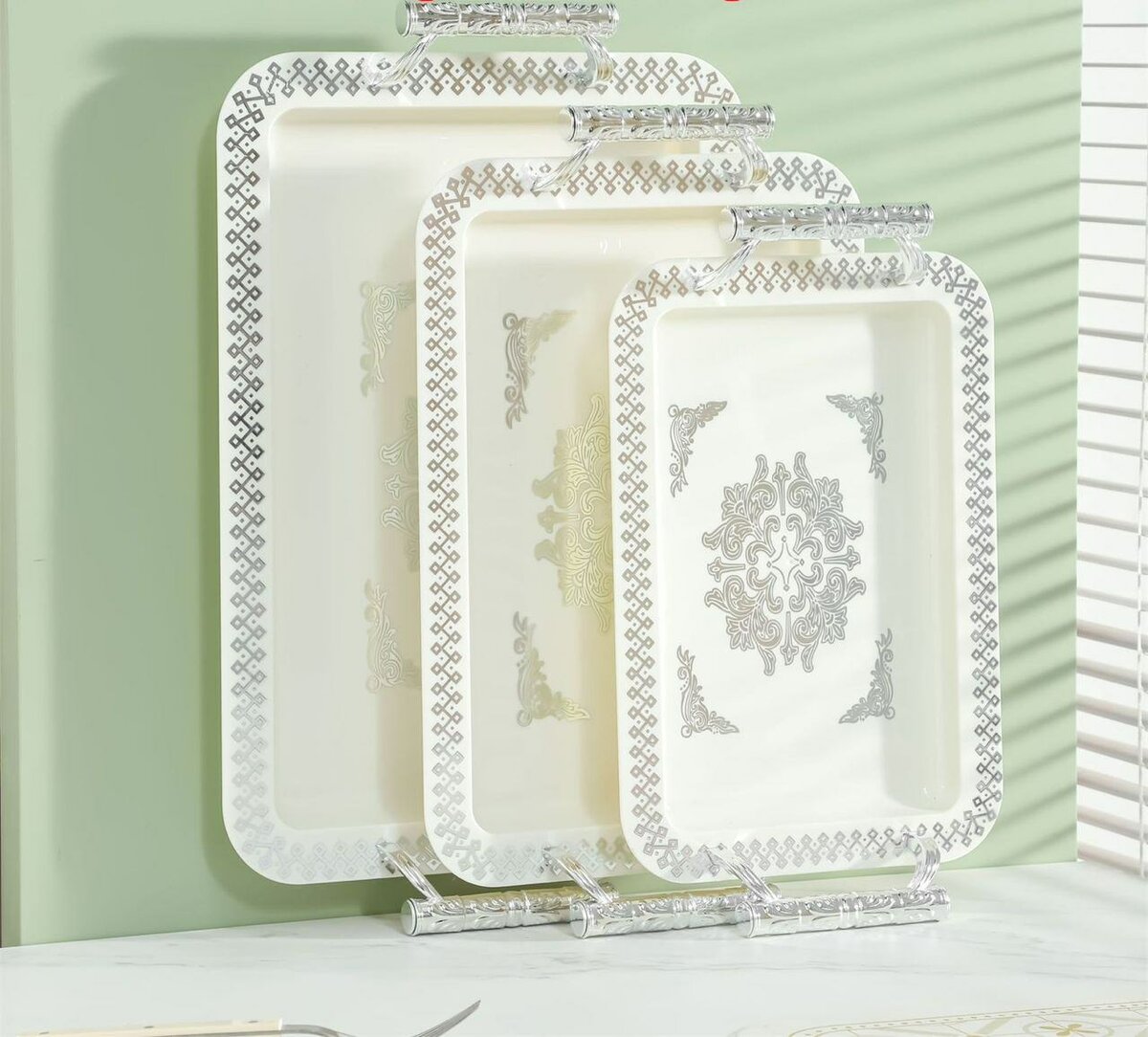 3set serving tray