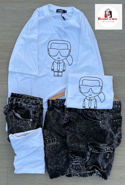 Ensemble T-shirt et Short Graphic