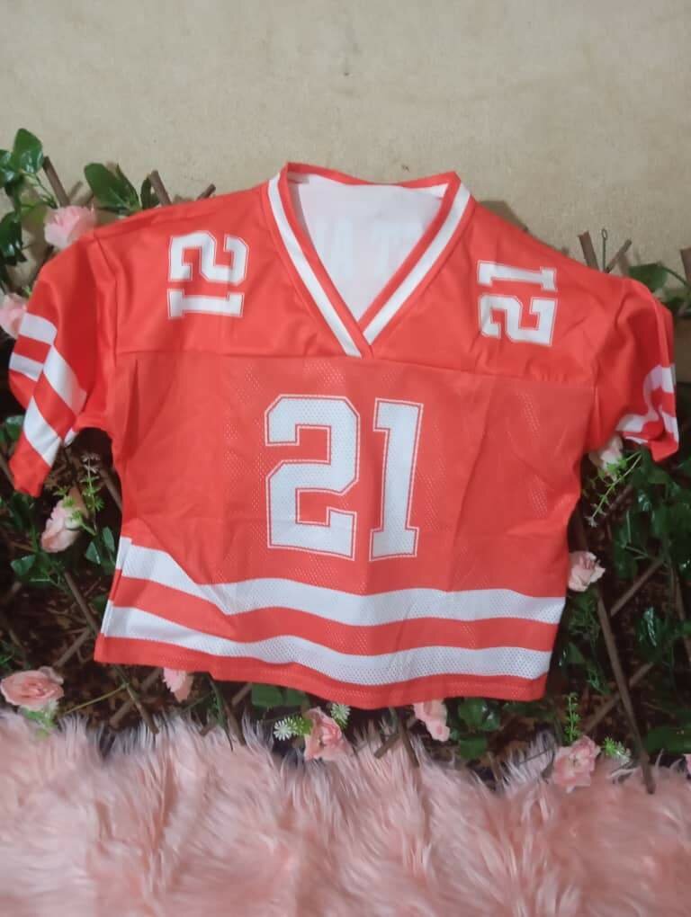 Maillot de sport rouge