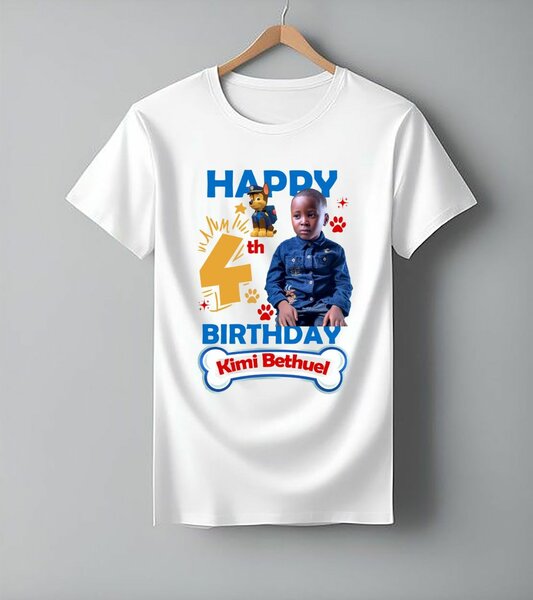 Tee-shirt d'anniversaire
