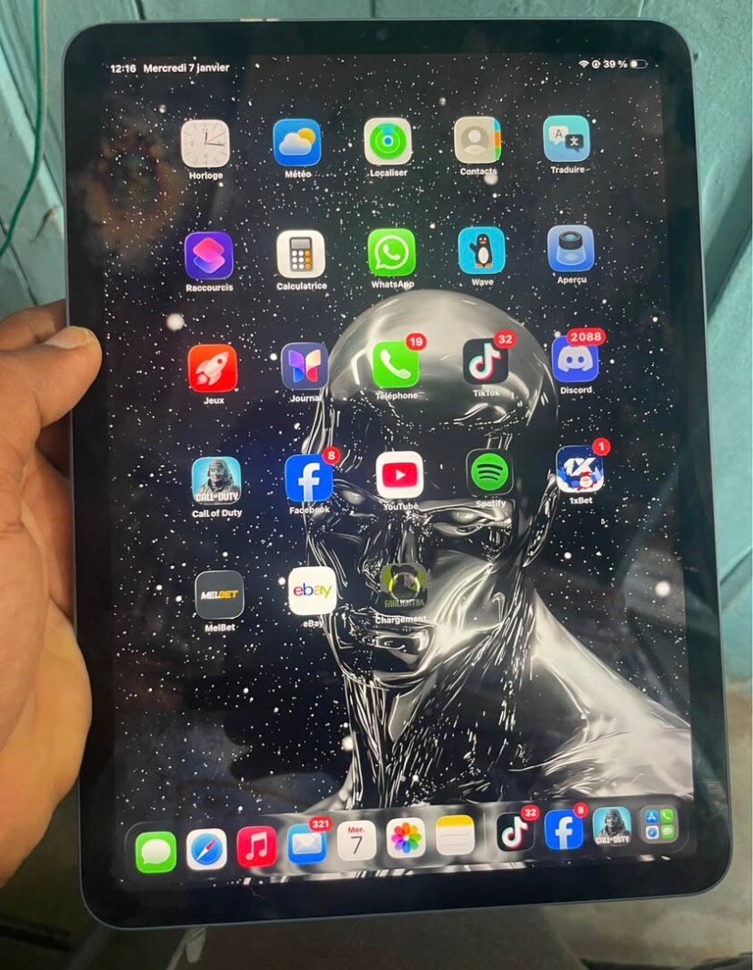 iPad Air endommagé à vendre