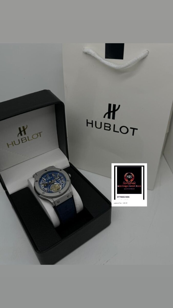 Montre hublot authentique avec