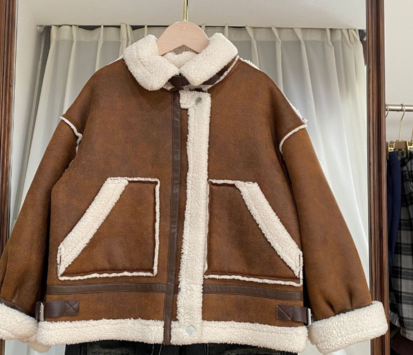 💥 Стильная дубленка Деми по большой скидке