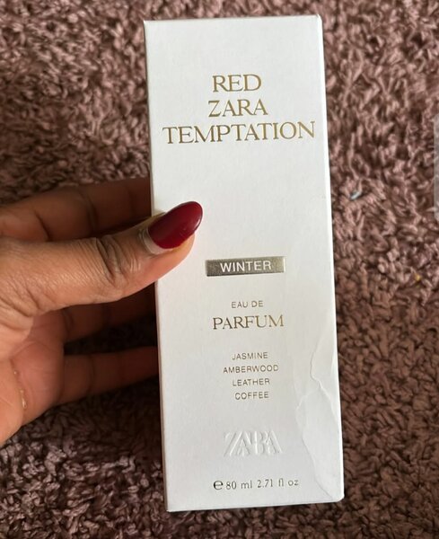 Red Zara Temptation Winter Edp 80 Ml