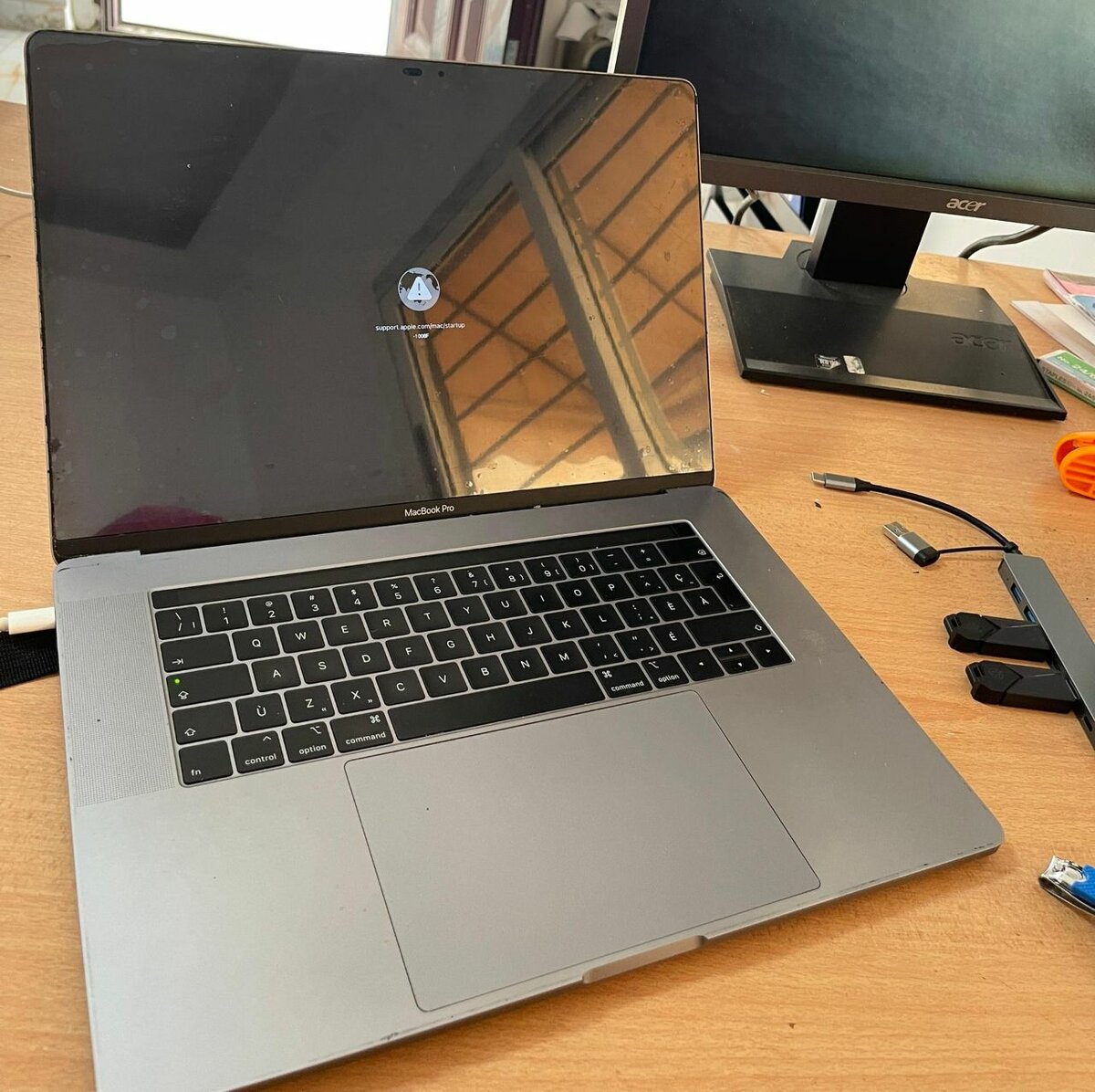 MacBook Pro 2018 15" en panne