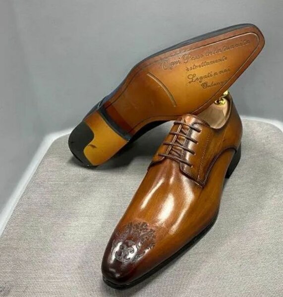 Chaussures habillées en cuir pour hommes