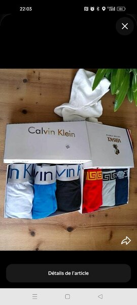 Lot de Boxers Colorés Calvin Klein