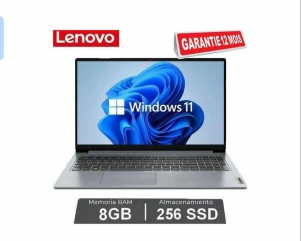PC Portable Lenovo 8GB 256SSD