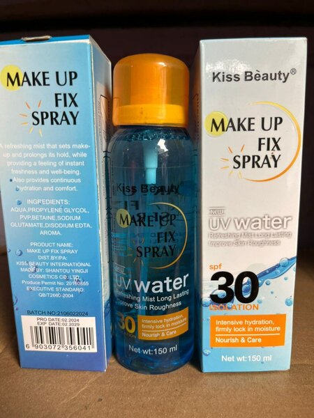 Spray Fixateur Maquillage SPF30