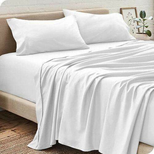 Draps de lit en coton doux