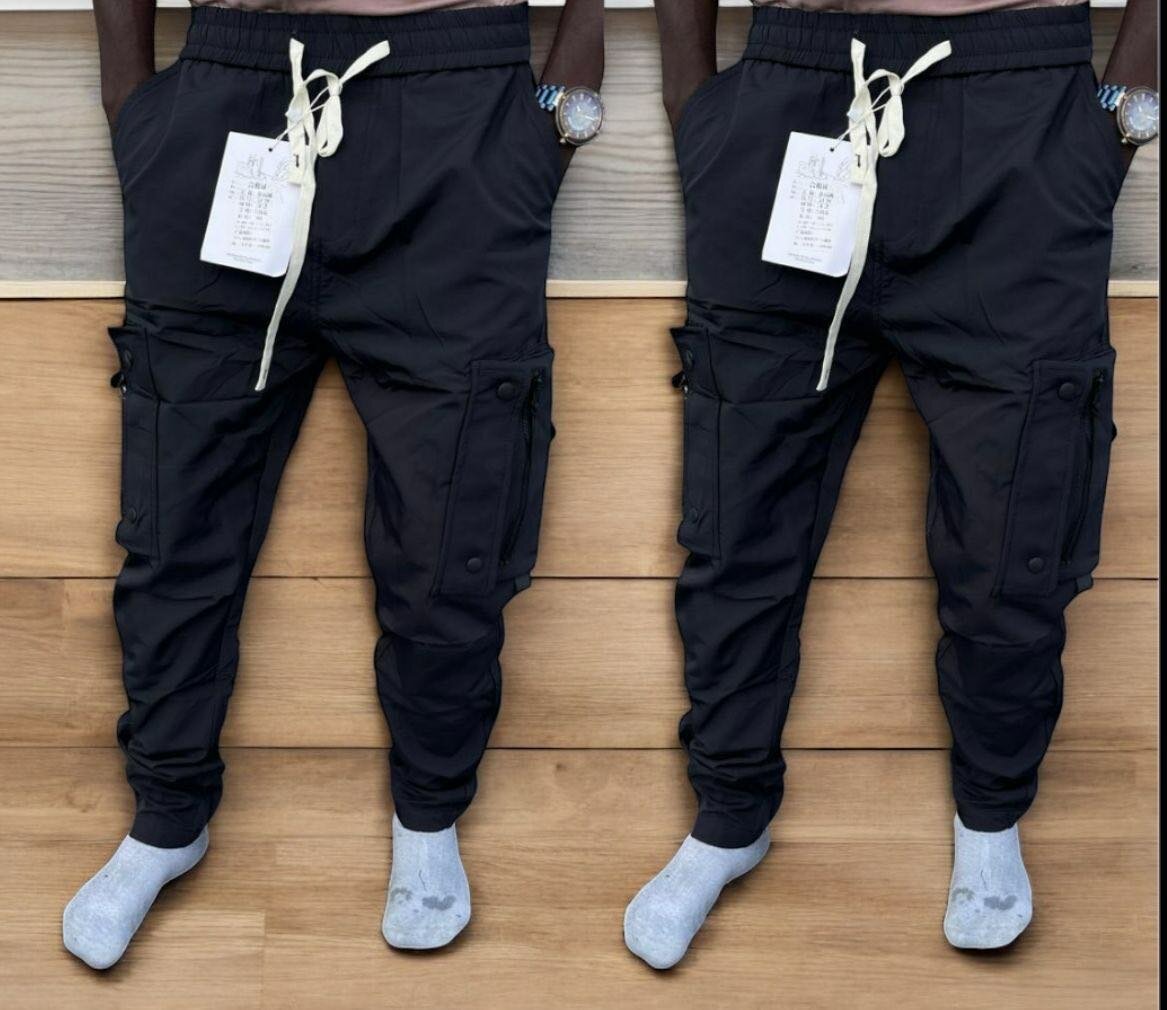 Pantalons cargo décontractés homme