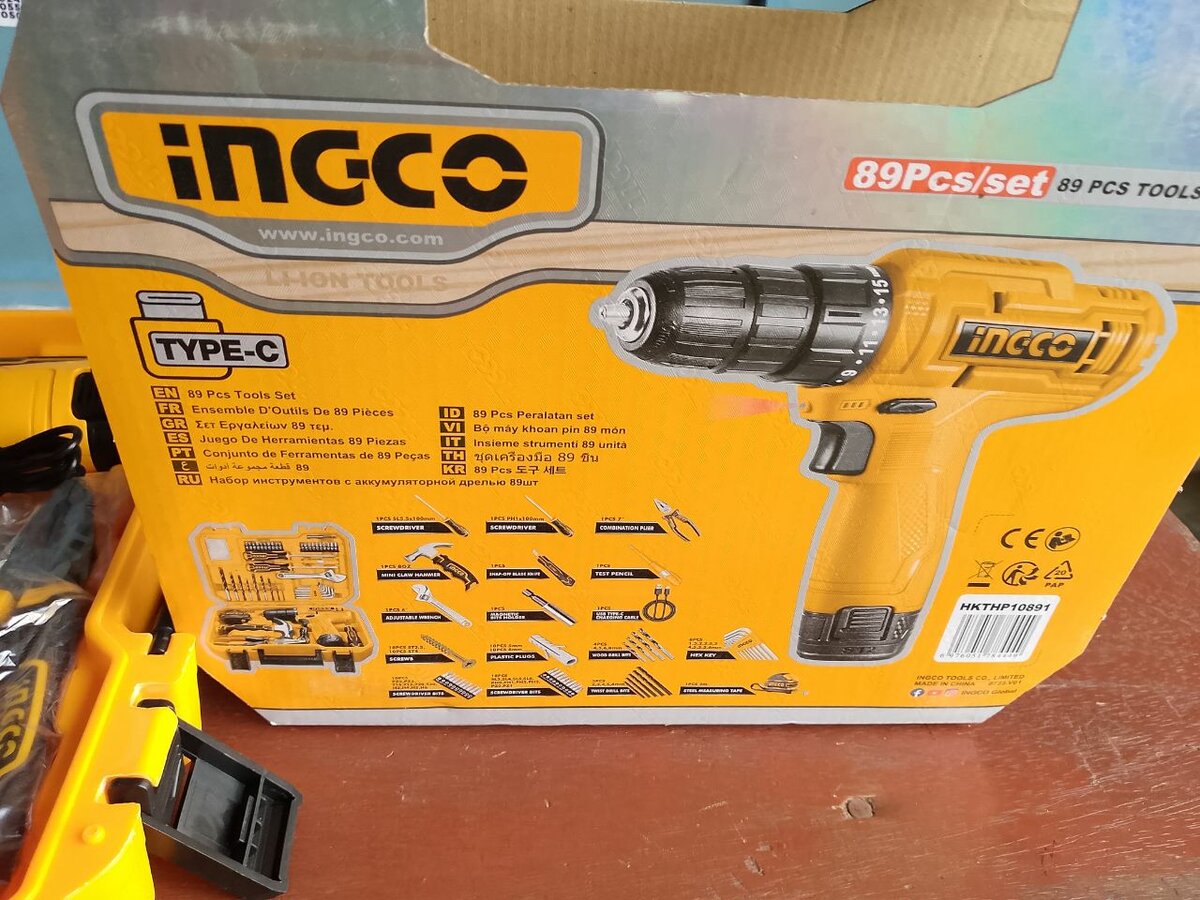 89pcs tool sets & Cordless drill