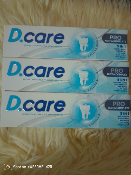 Dentifrice D.care Pro 5 en 1