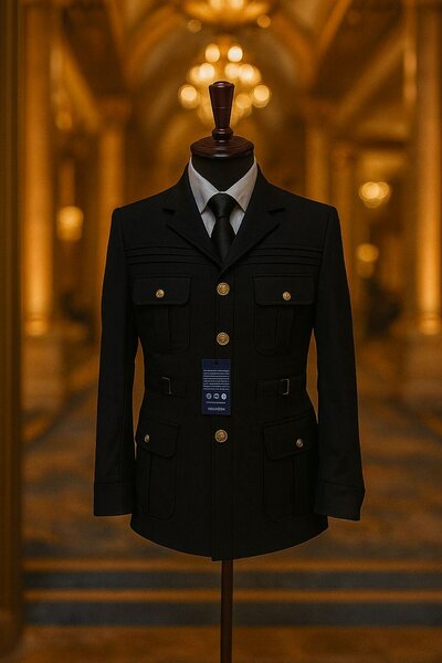 Veste Militaire Élégante