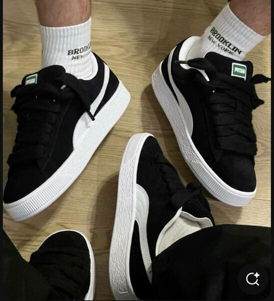 Baskets Noires Blanc Classiques