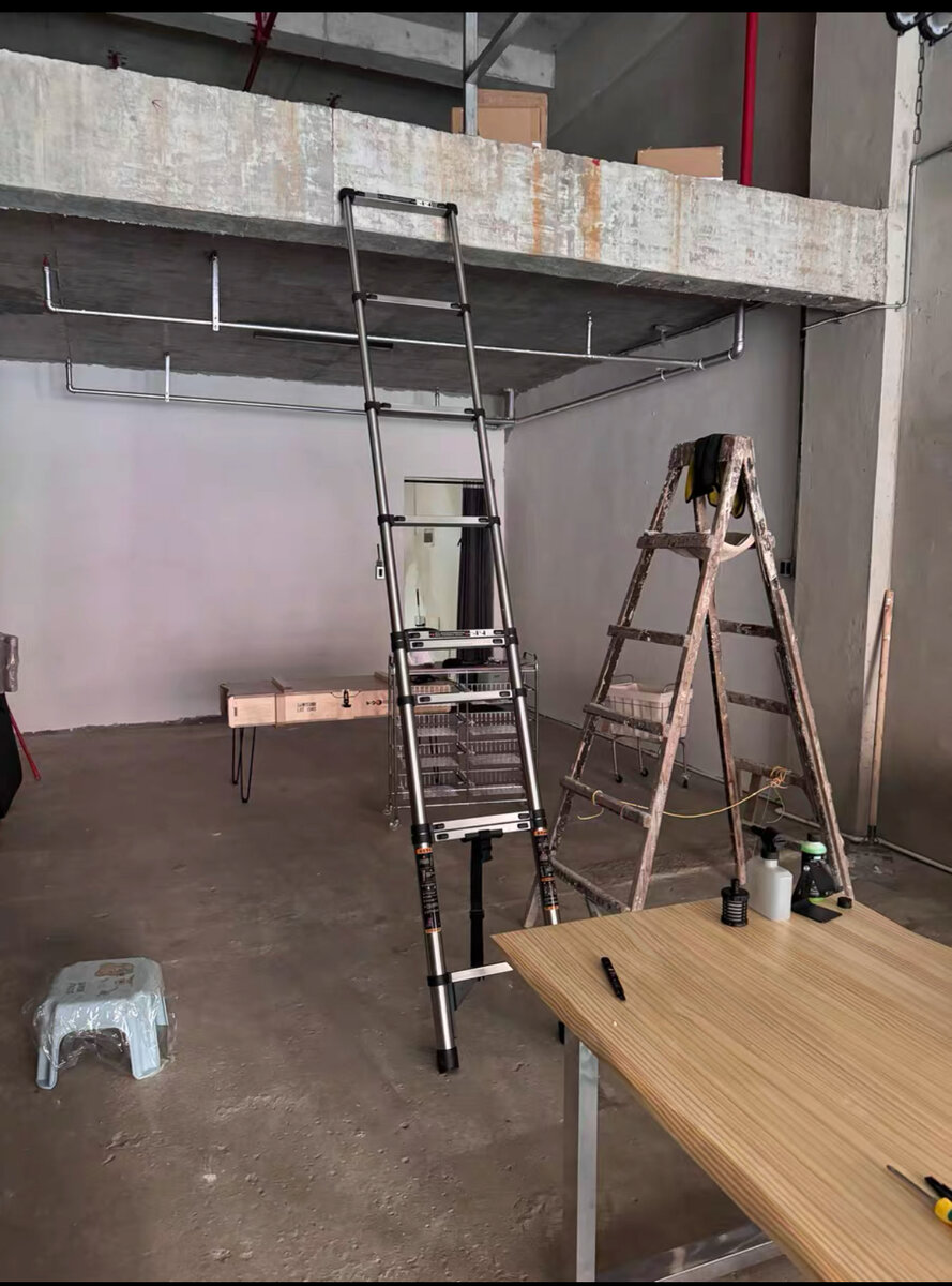 Échelle télescopique aluminium