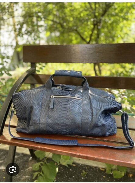 Sac de voyage en cuir élégant