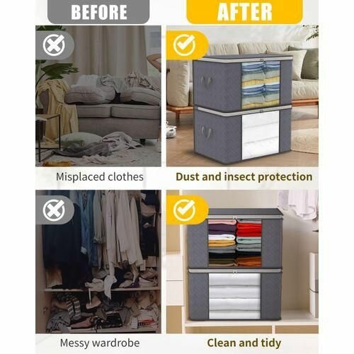 Sac de rangement 90L pliable