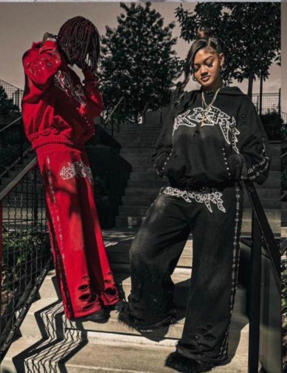 Survêtement ample unisexe moderne