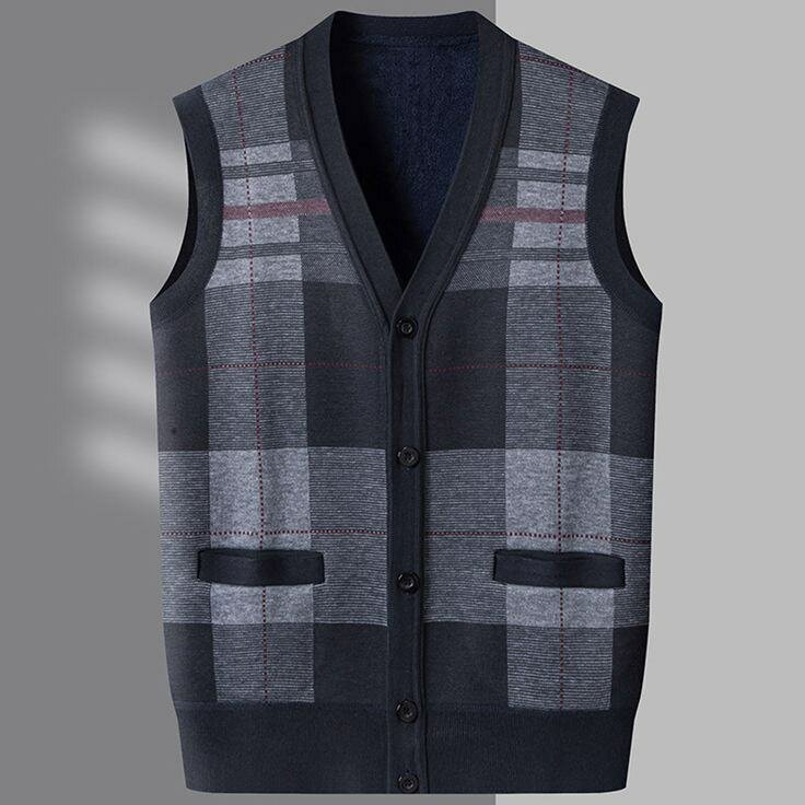 Gilets en laine pour hommes élégants