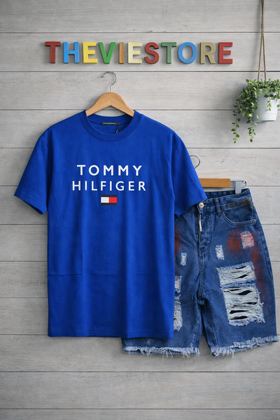 T-shirt Tommy Hilfiger bleu