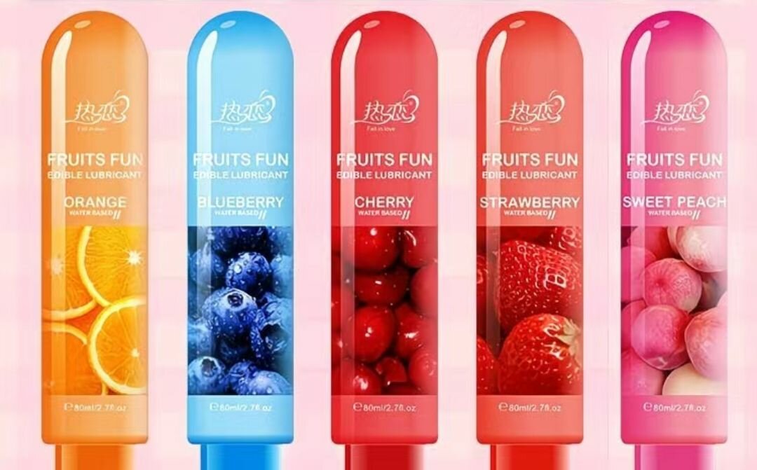 Lubrifiant Comestible Fruity