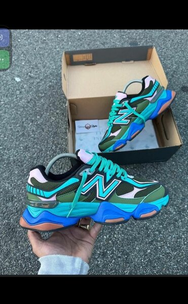 Baskets colorées sport