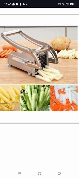 Coupe-légumes en acier inoxydable