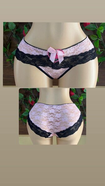 Slip dentelle pour femme