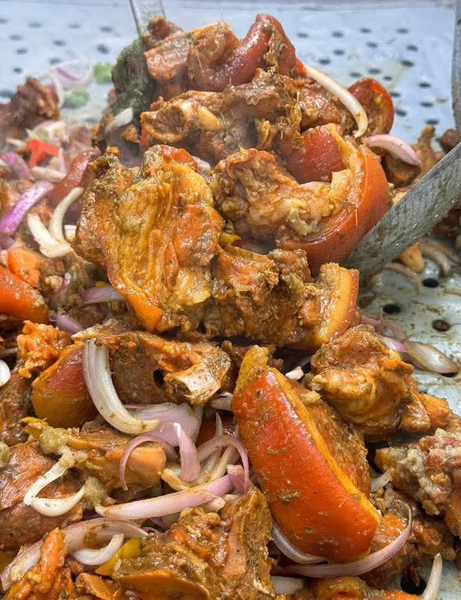 Porc Africain Braisé + Attieke