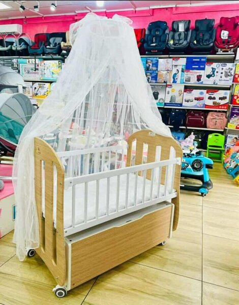 Berceau Bébé avec Baldaquin