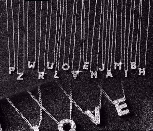 Initial necklace