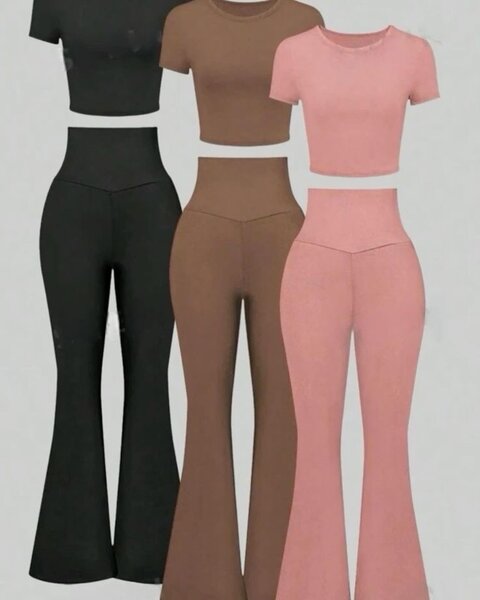 Ensemble femme taille haute