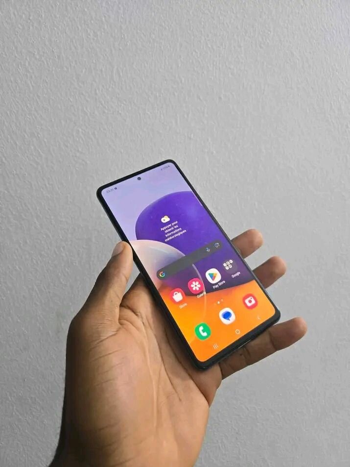 Smartphone Android Bleu