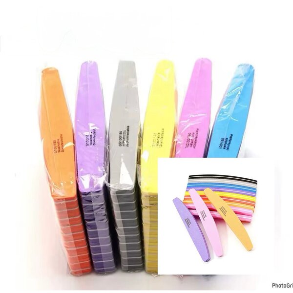 Limes à Ongles Colorées Pro