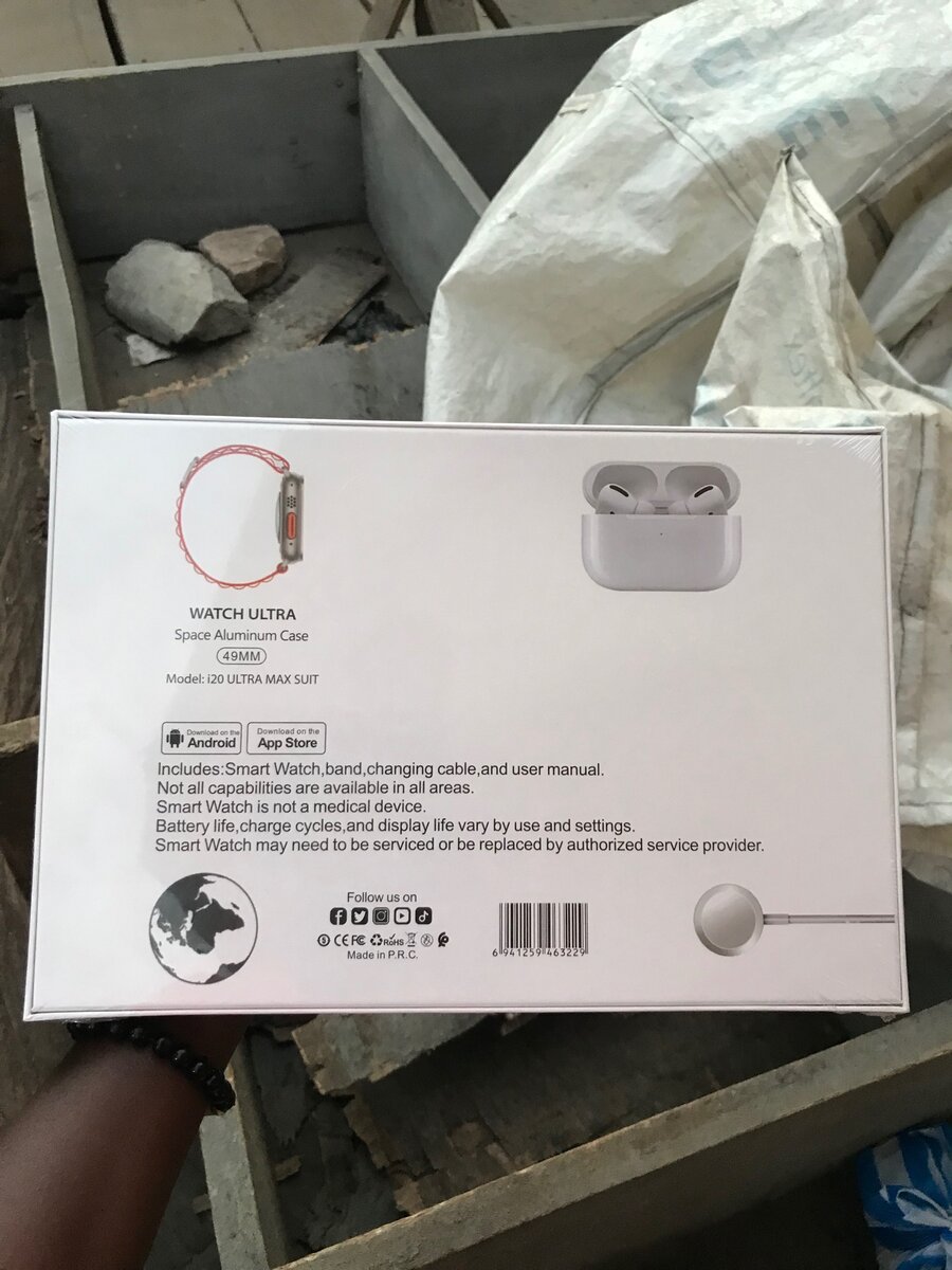 Ultra Max Suit Infinite Display Earphones