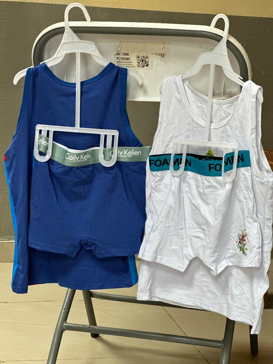 Débardeur caleçon complet