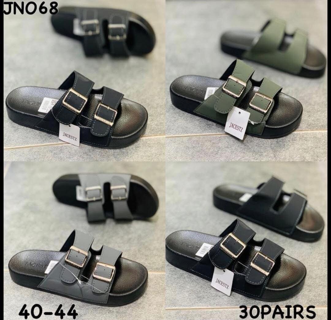 Sandales à Boucle en Cuir