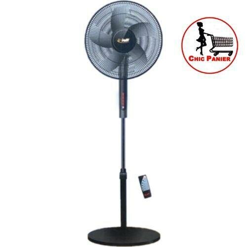 E-Jeff 1 Super Ventilateurs Télécommandé Silencieux - 3 Vitesses