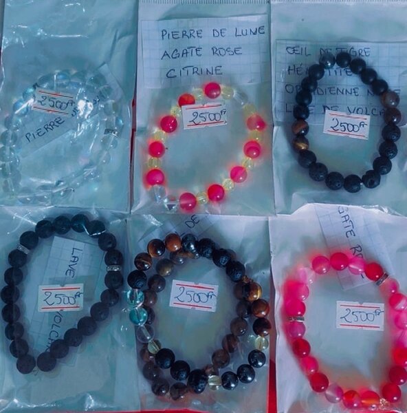 Bracelets en pierres naturelles