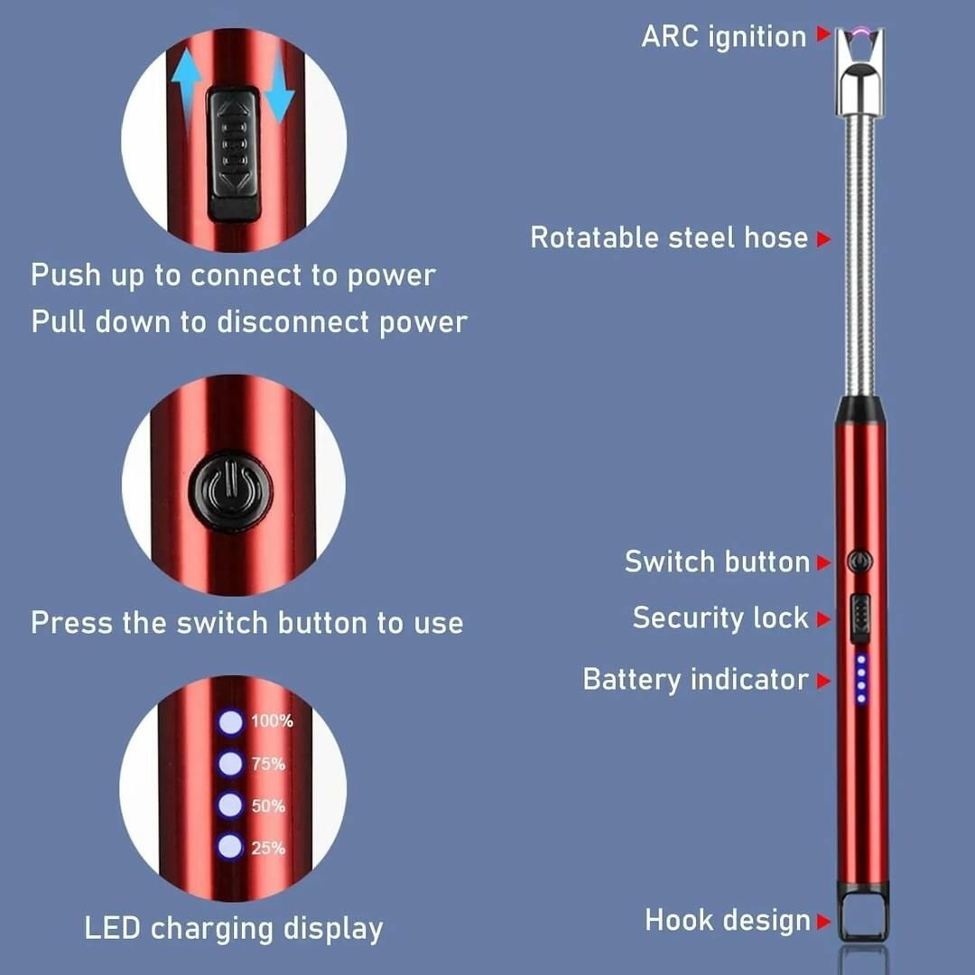 Rechargeable electric letter