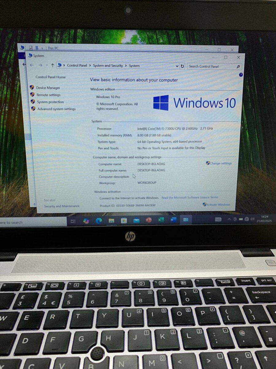 HP elitebook Book  UK imports