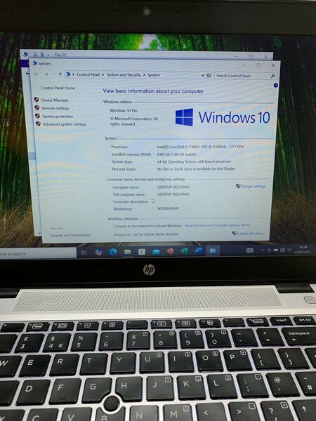 HP elitebook Book  UK imports