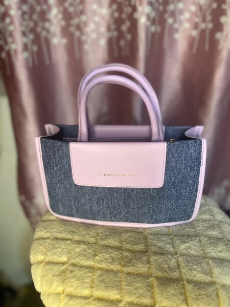 Sac à main en denim