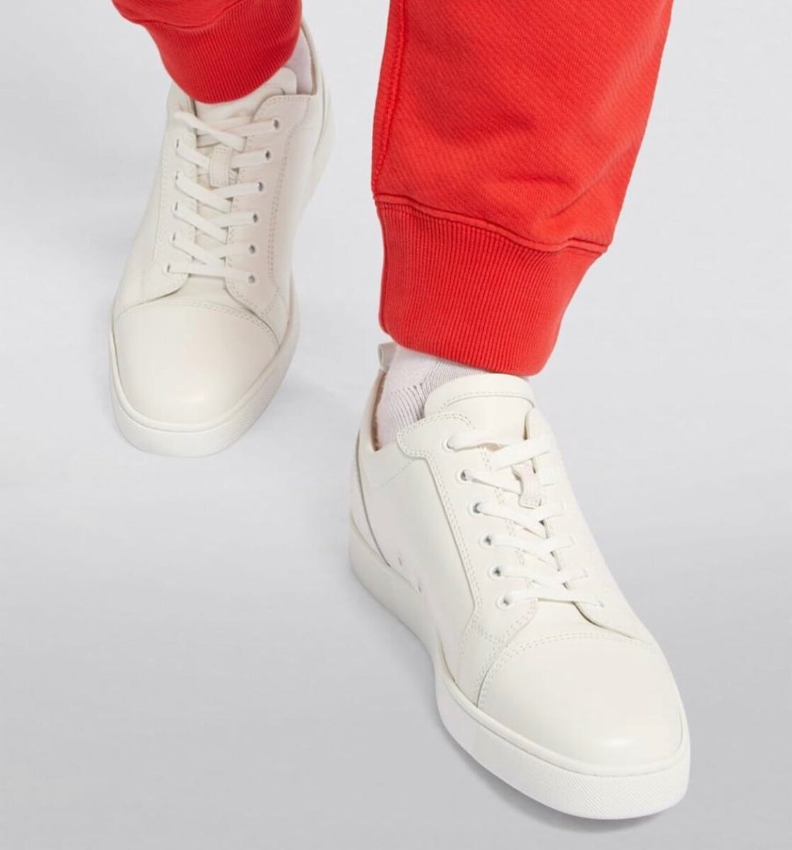 Sneakers élégantes en cuir